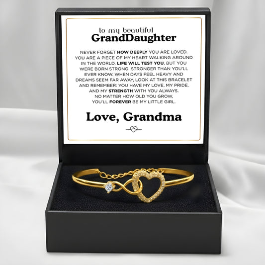 To My Grand Daughter - Forever Linked - Bracelet
