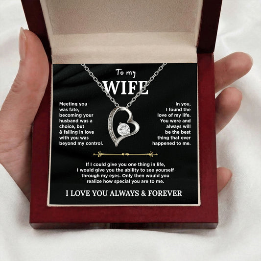 "To My Wife" The Love of My Life Necklace