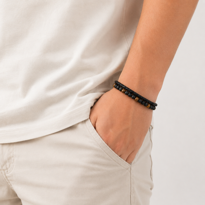 Pulsera Tiger Eye Para Mi Hijo