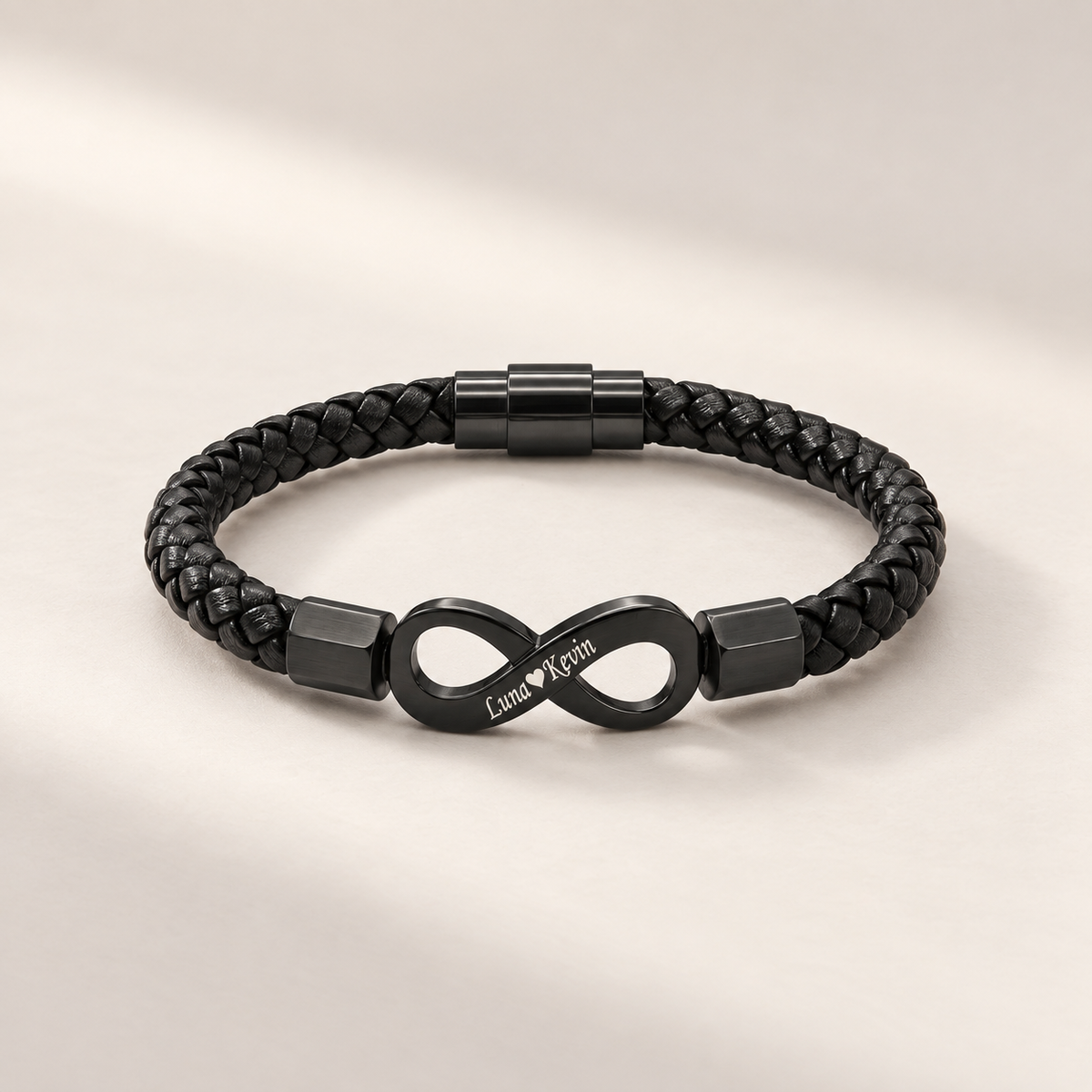 To My Man Personalized Infinity Bracelet