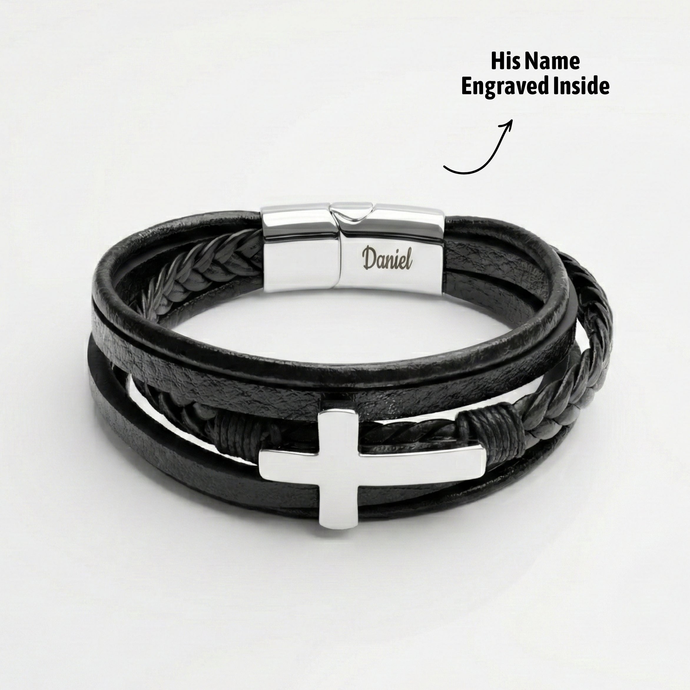 Grandson Guardian Cross Bracelet – Summoraft
