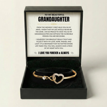 To My Grand Daughter - Forever Linked - Bracelet