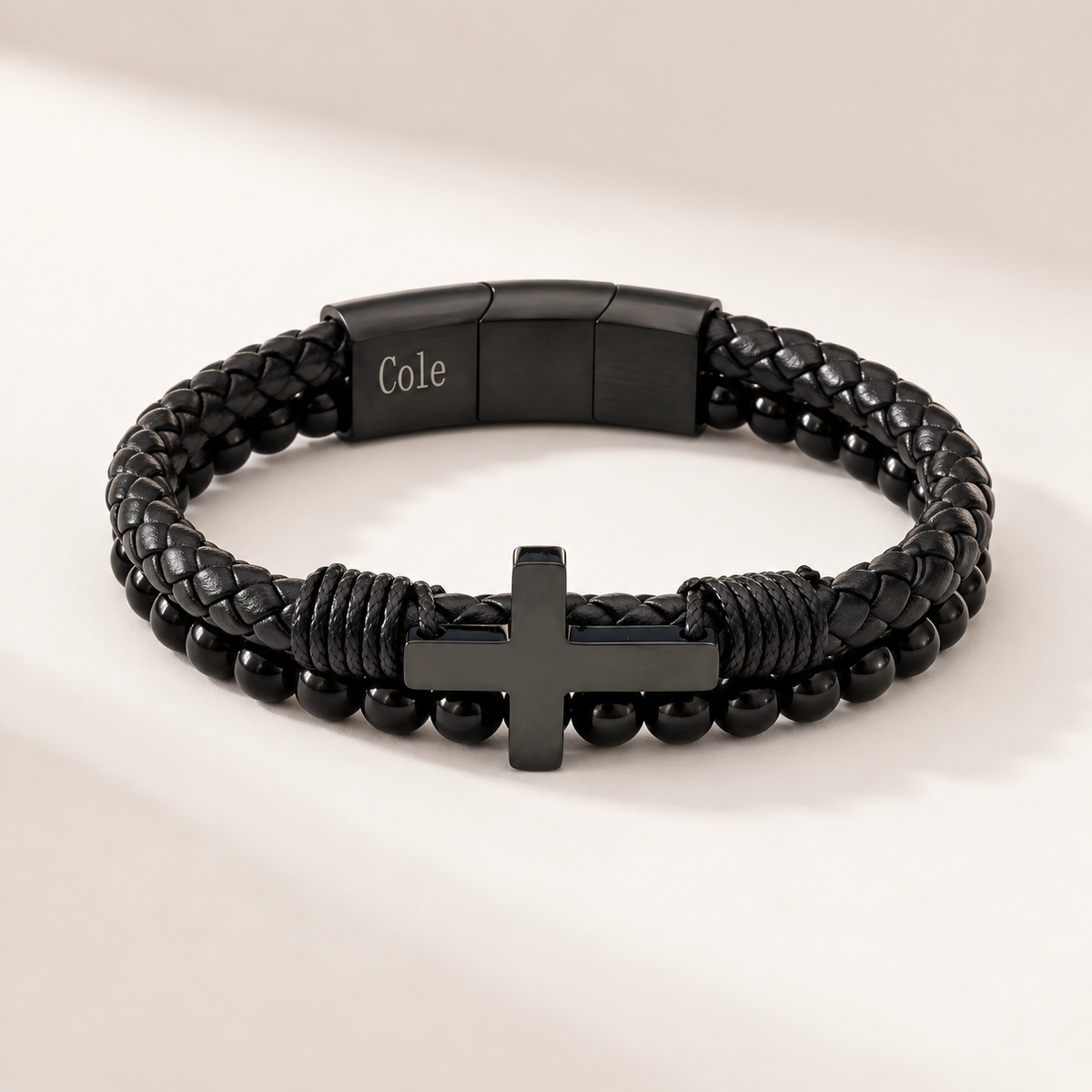 Son’s Guardian Cross Bracelet