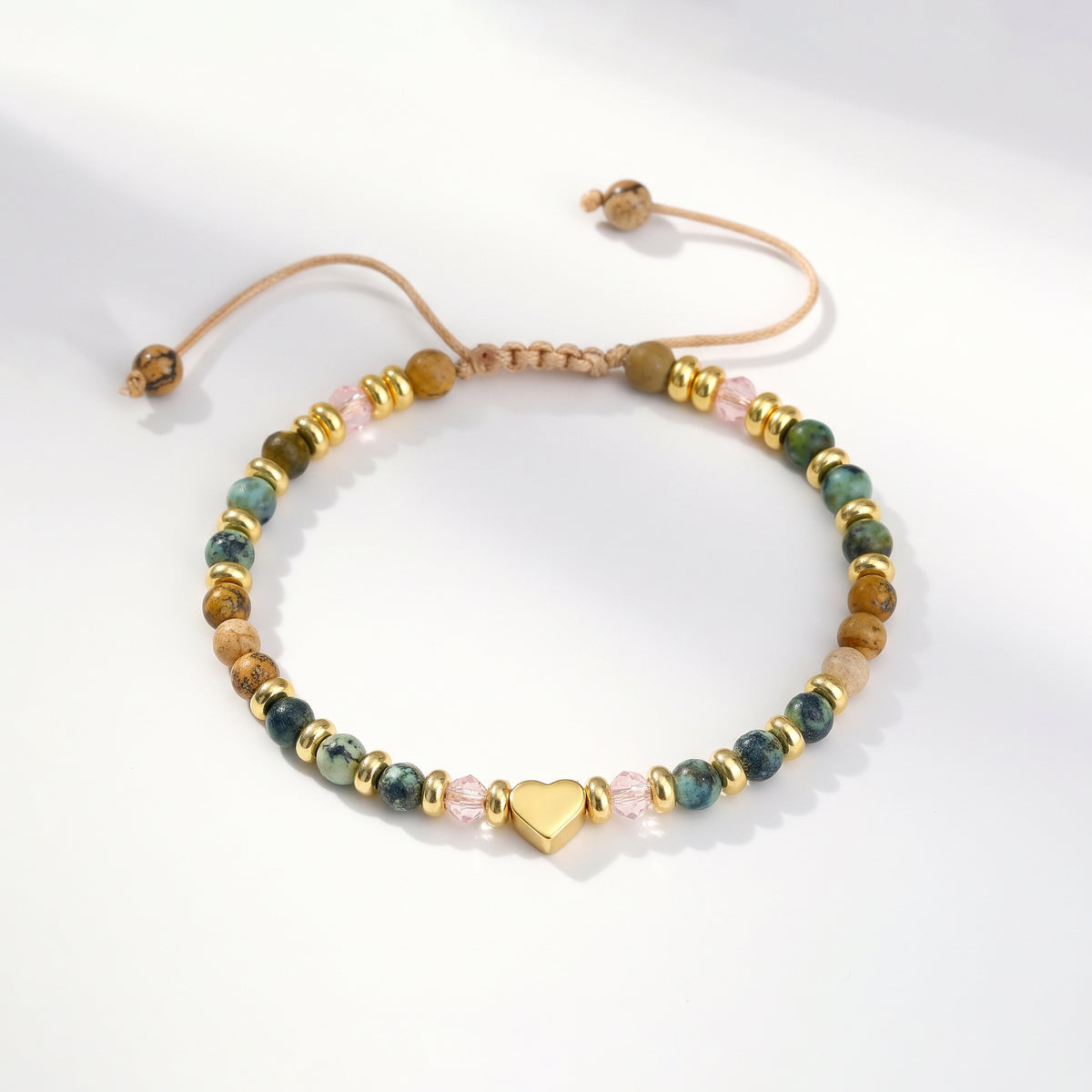 Daughter Always With You Heart Bracelet