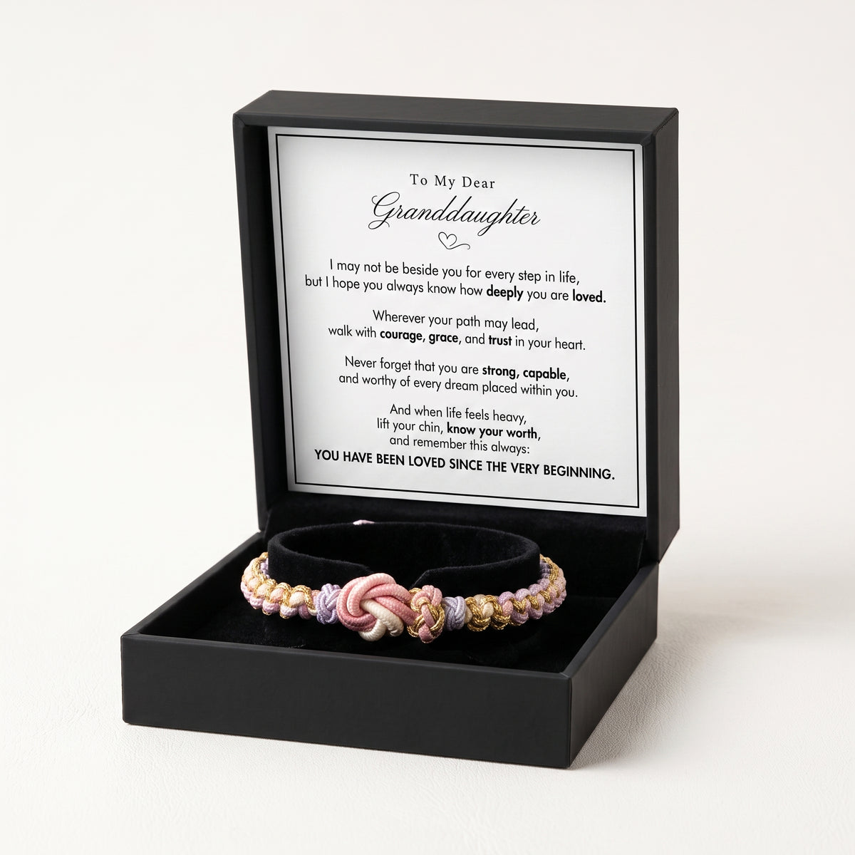 Granddaughter Everlasting Love Bracelet