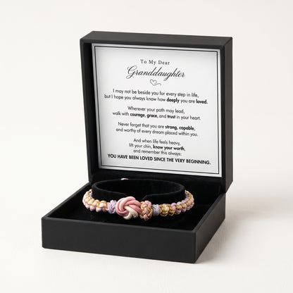 Granddaughter Everlasting Love Bracelet