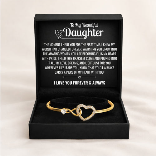 To My Daughter - Forever Linked - Bracelet