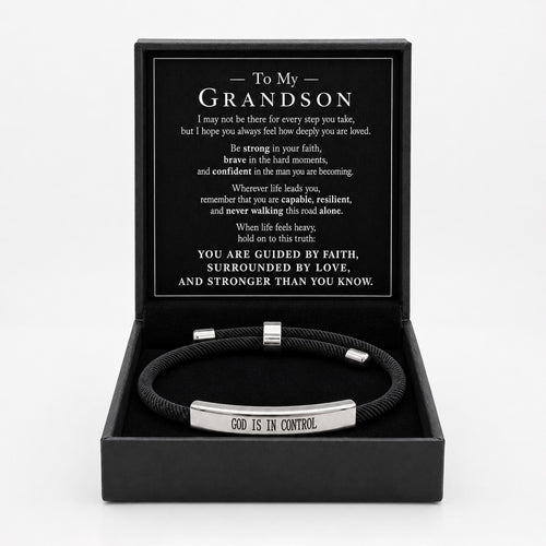Grandson Faith & Strength Bracelet