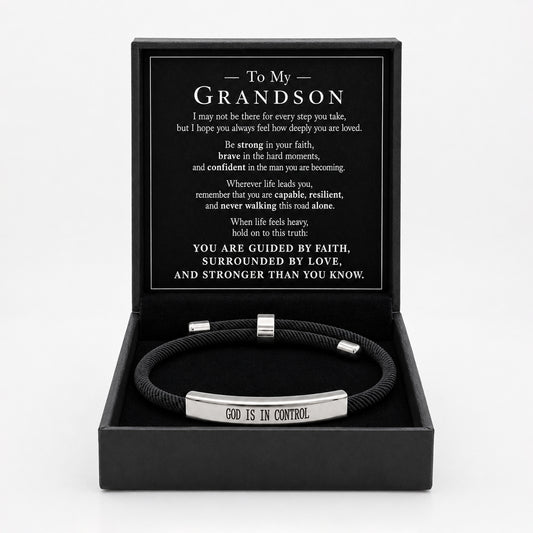Grandson Faith & Strength Bracelet
