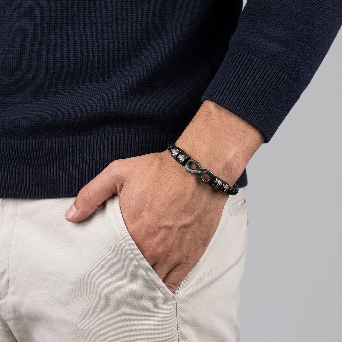 To My Husband – Our Family Infinity Bracelet