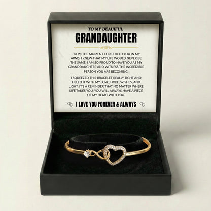 To My Grand Daughter - Forever Linked - Bracelet