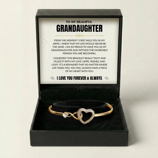 To My Grand Daughter - Forever Linked - Bracelet