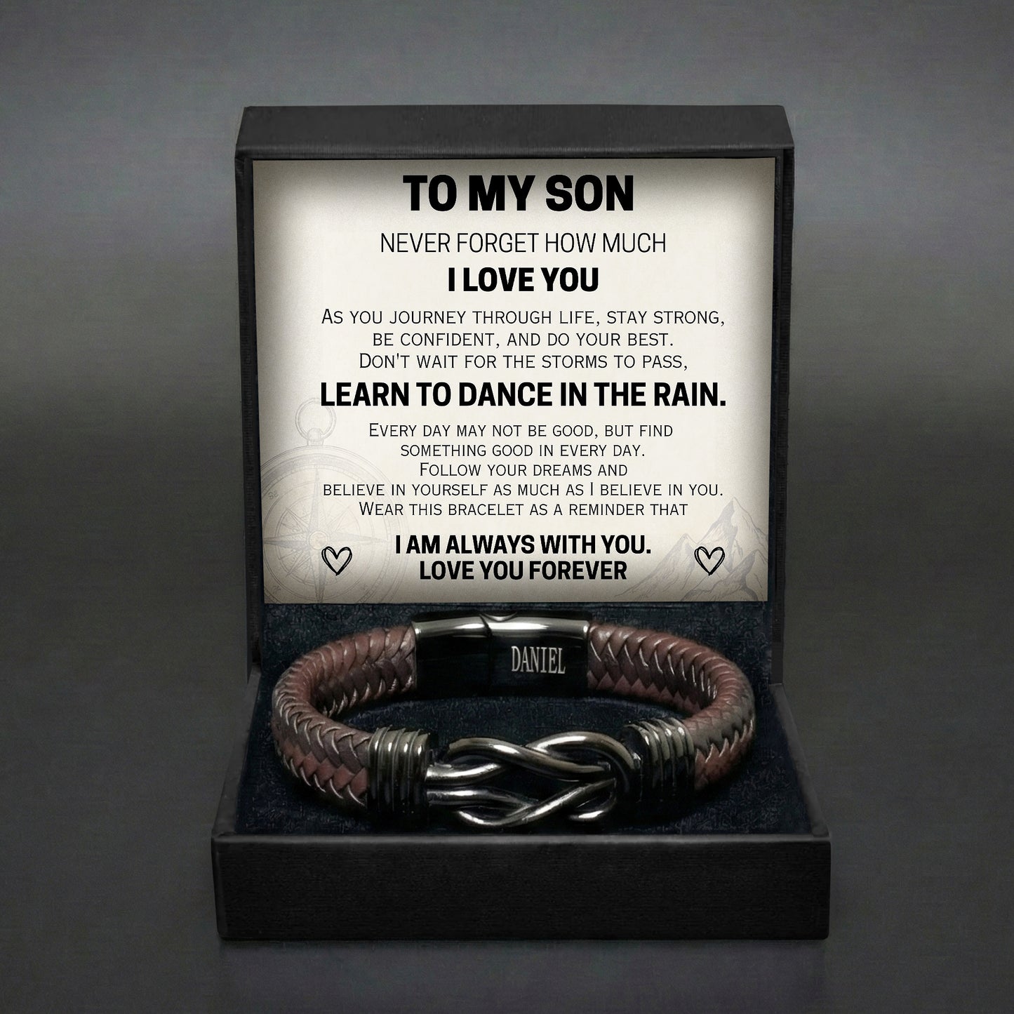 Forever Bound Son Bracelet – Personalized