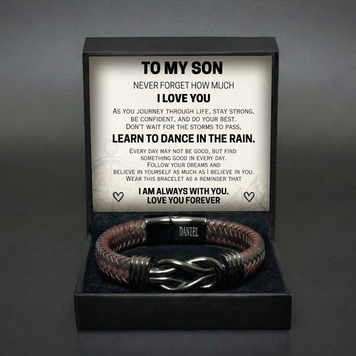 Forever Bound Son Bracelet – Personalized